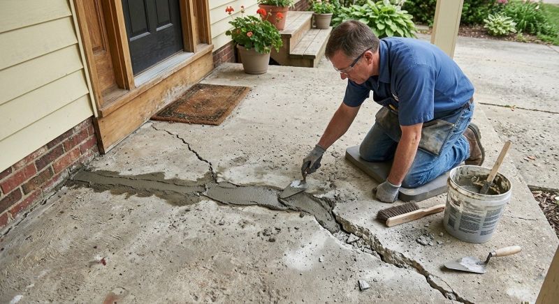 Concrete Crack Sealing in West Des Moines, IA