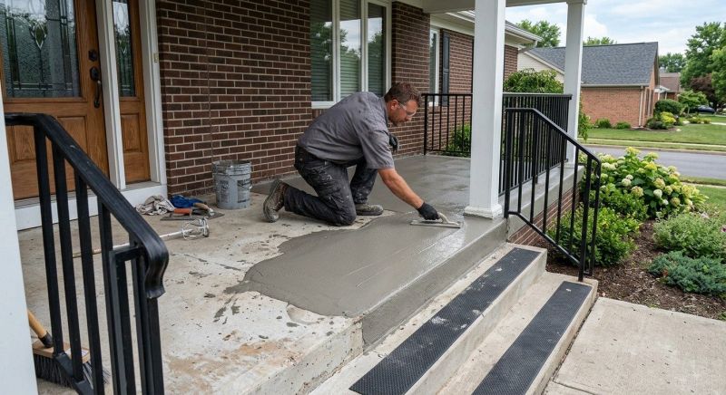 Concrete Resurfacing in West Des Moines, IA