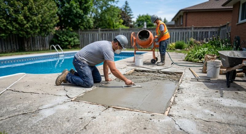 Concrete Spalling Repair in West Des Moines, IA