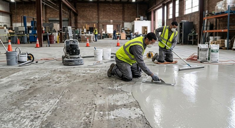 Garage Concrete Resurfacing in Corpus Christi, TX