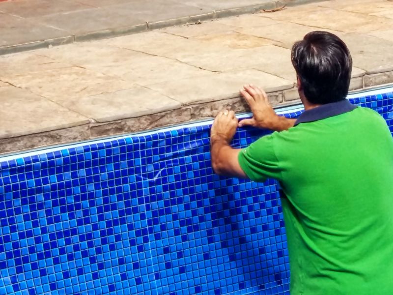 Pool Coping Repair